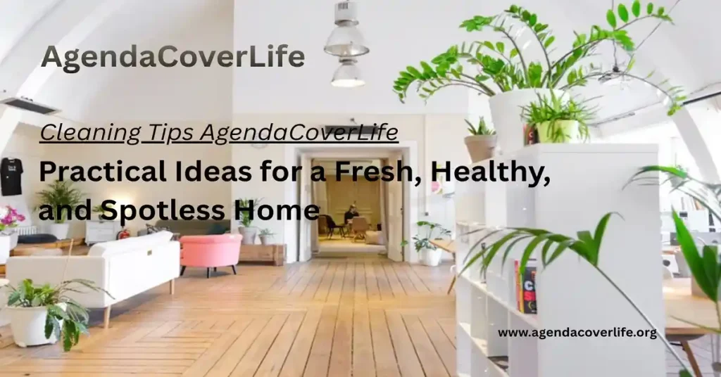 Cleaning Tips AgendaCoverLife